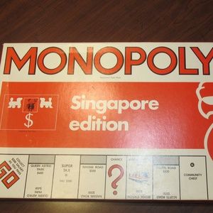 Monopoly Singapore Edition RARE